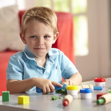 Melissa & Doug Shape, Model and Mold Clay Kit for Kids