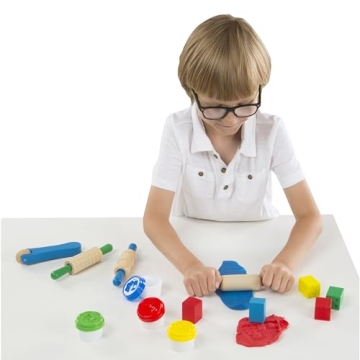 Melissa & Doug Shape, Model and Mold Clay Kit for Kids