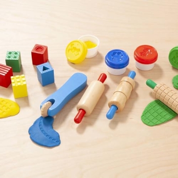 Melissa & Doug Shape, Model and Mold Clay Kit for Kids