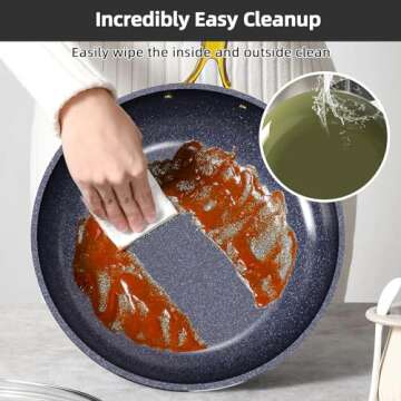 Nuwave Lux LE 13-Pc Cookware Set with Gold Handles