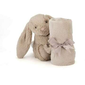 Jellycat Bashful Bunny Baby Security Blanket – Soft & Cute