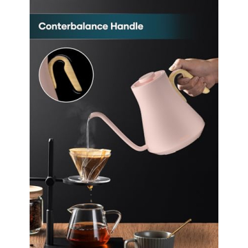 INTASTING Gooseneck Electric Kettle with Temperature Control