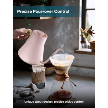 INTASTING Gooseneck Electric Kettle with Temperature Control