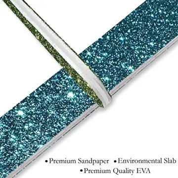 Glitter Colorful Nail File Strips for Manicure & Pedicure