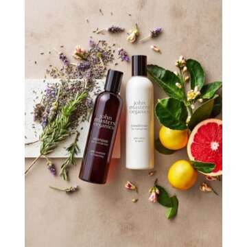 John Masters Organics Daily Nourishing Shampoo | Lavender & Rosemary | USDA Organic Ingredients | Pu...