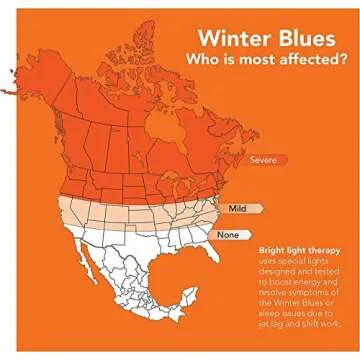 Theralite Aura 10000 Lux Light Therapy Lamp for Energy