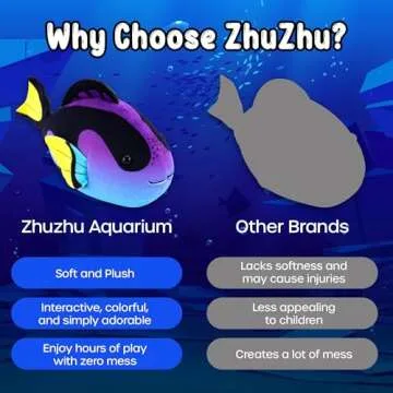 ZhuZhu Aquarium Submarine Set - Fun for Kids Ages 4+
