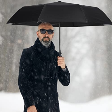 Jexine 6 Pcs Travel Umbrella Automatic Open Close