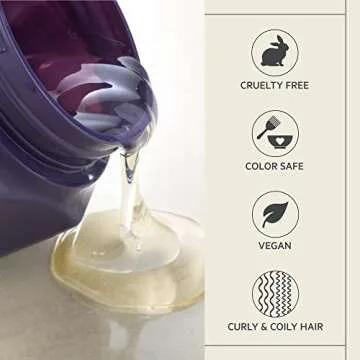 TPH BY TARAJI Tough Cookie Style Defining Hair Gel with Castor Oil | Extra-Hold Frizz Control for Curly & Coily Hair | Helps Promote Hair Growth & Shine |Vegan & Cruelty Free |For Women & Men, 8 fl oz