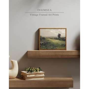 InSimSea Vast Grassland Wall Art for Home Decor