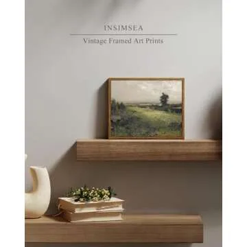 InSimSea Vast Grassland Wall Art for Home Decor