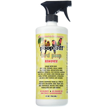 Poop-Off Bird Poop Remover Sprayer - Safe Non-Toxic Cleaner for Easy Bird Cleanup
