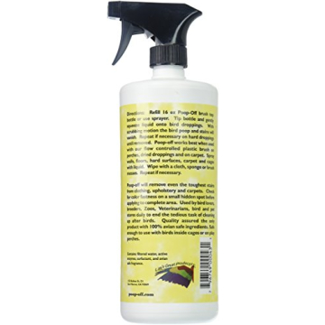 Poop-Off Bird Poop Remover for Easy Bird Mess Clean-Up