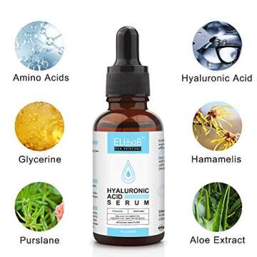 Anti-Aging Hyaluronic Acid Serum for Wrinkle Reduction 30ml