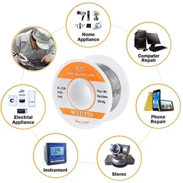 WYCTIN 60-40 Rosin Core Solder Wire for DIY Projects