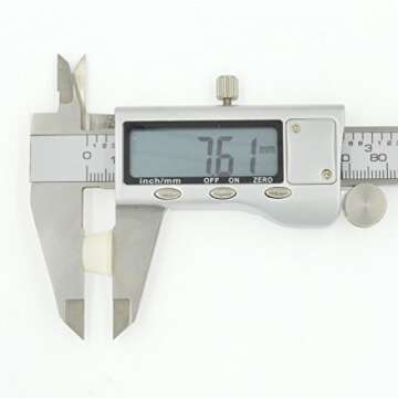 Aiskaer Self Adhesive Rubber Bumpers - Door & Drawer Furniture Bumpers - Clear Cylindrical (0.472" (12mm) Diameter x 0.3" (7.5mm) Height, 64 Pcs)