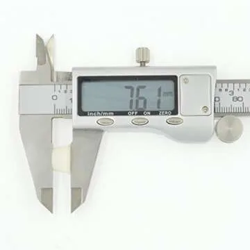 Aiskaer Self Adhesive Rubber Bumpers - Door & Drawer Furniture Bumpers - Clear Cylindrical (0.472" (12mm) Diameter x 0.3" (7.5mm) Height, 64 Pcs)