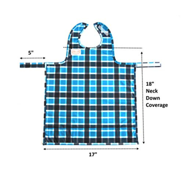 BIB-ON Full-Coverage Bib for Babies and Toddlers Ages 0-4