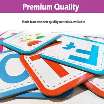 Puzzles for Kids Ages 3-4 – 26 Sets Self-Correcting Alphabet Puzzles for Toddlers, Perfect Matching Puzzles for Kids ages 3-5