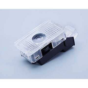 Car Door LED Logo Projector Ghost Shadow Lights Welcome Lamp Easy Installation for Acura