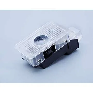 Car Door LED Logo Projector Ghost Shadow Lights Welcome Lamp Easy Installation for Acura