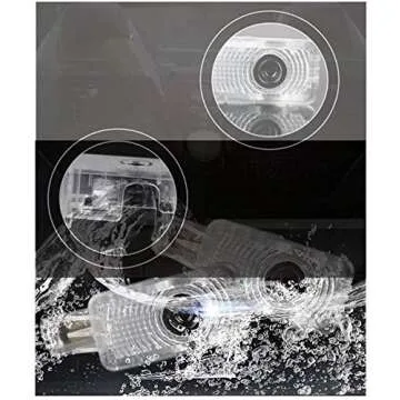 Car Door LED Logo Projector Ghost Shadow Lights Welcome Lamp Easy Installation for Acura