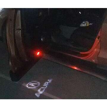 Car Door LED Logo Projector Ghost Shadow Lights Welcome Lamp Easy Installation for Acura