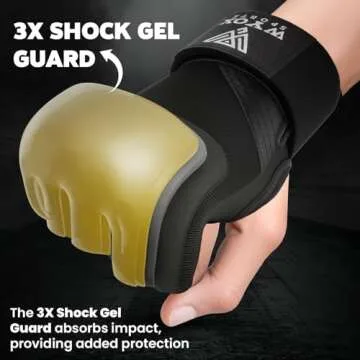 WYOX Boxing Hand Wraps with Gel Padding for Protection