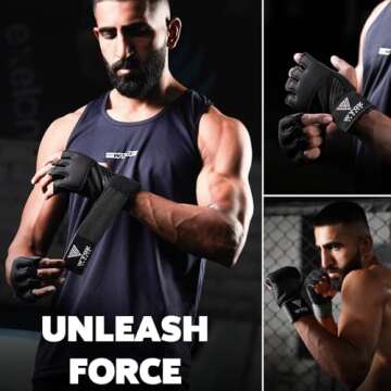 WYOX Boxing Hand Wraps with Gel Padding for Protection