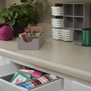 Household Essentials Grey 727-1 Drawer Organizer Box