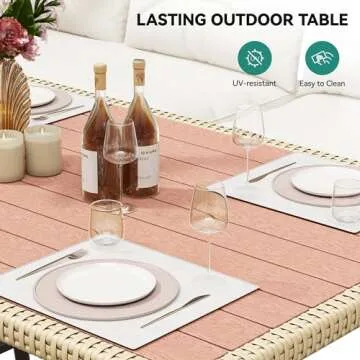 YITAHOME Luxe All-Weather Patio Wicker Sofa Set