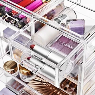 Sorbus Acrylic Makeup Organizer 7-Drawer Storage Case