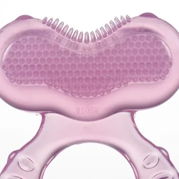 Nuby Silicone Teethe-eez Teether with Hygienic Case