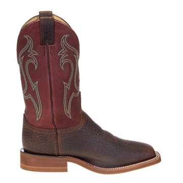 Justin Boots Men's Bent Rail Frontier Bender Brown Whiskey Boot