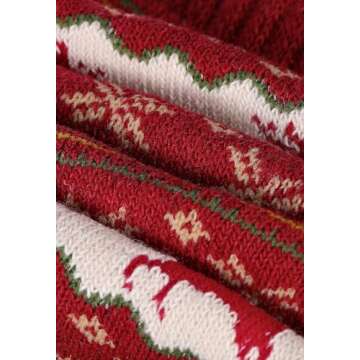 BATHRINS Womens Winter Thick Wool Cotton Socks Warm Thermal Socks Soft Cozy Crew Socks, 3 Pairs