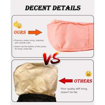 Rejolly Quilted Shoulder Bag - Trendy & Lightweight Tote