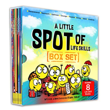 A Little SPOT of Life Skills 8 Book Box Set (Books 17-24: Courage, Perseverance, Teamwork, Talent, T...