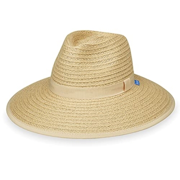 Wallaroo Hat Company – Women’s Bali Fedora – UPF 30+ Sun Protection, Wide Brim, Packable and A...
