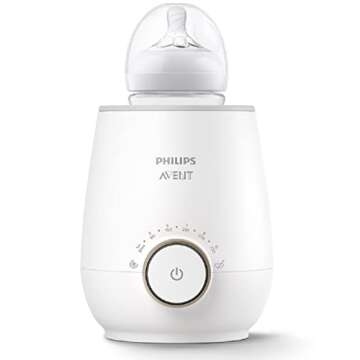 Philips Avent Fast Bottle Warmer + Microwave Steam Sterilizer