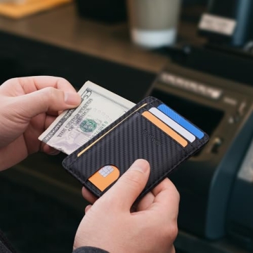 Buffway Slim Minimalist RFID Blocking Wallet for All