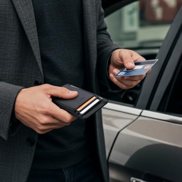 Buffway Slim Minimalist RFID Blocking Wallet for All