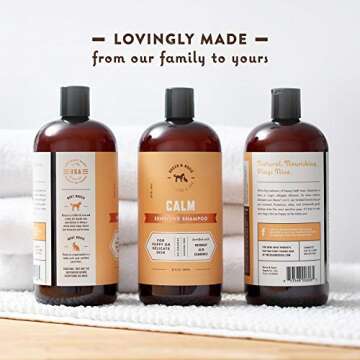 Rocco & Roxie Supply Co. Dog Shampoo and Conditioner - Soothe Oatmeal Shampoo for Itch Relief, Calm ...