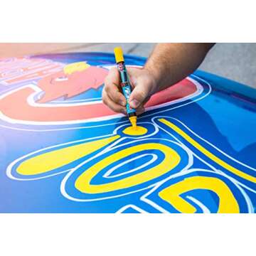 Window Markers for Washable Car Window Designs