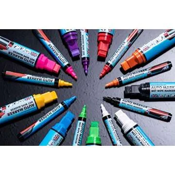 Window Markers for Washable Car Window Designs