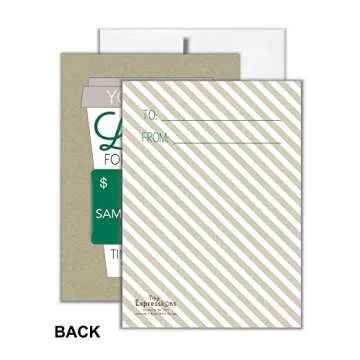 Tiny Expressions Thanks a Latte Coffee Gift Card Holders Set of 4 with Envelopes