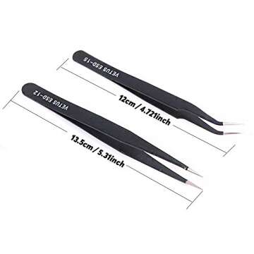 Rustark 9Pcs Gundam Model Tools Kit Hobby Building, Repairing and Fixing Set for Kids