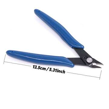 Rustark 9Pcs Gundam Model Tools Kit Hobby Building, Repairing and Fixing Set for Kids