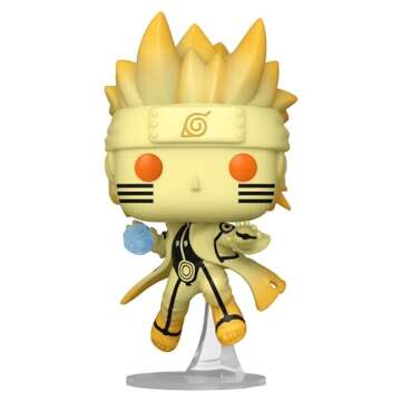 Funko Pop! Naruto Shippuden: Naruto Uzumaki Kurama Link Mode Special Edition Multicolor Exclusive #1...