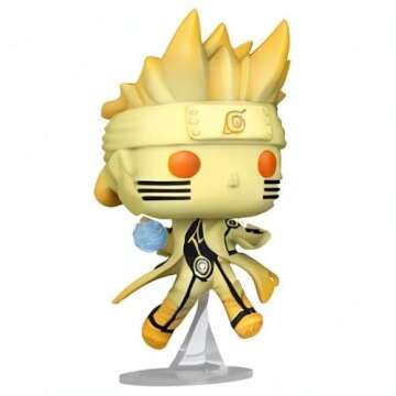 Funko Pop! Naruto Shippuden: Naruto Uzumaki Kurama Link Mode Special Edition Multicolor Exclusive #1465