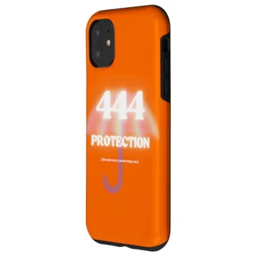 iPhone 11 Angel Number 444 Protective Phone Case Series
